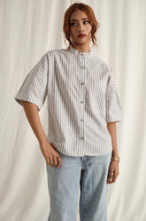 Short Sleeve Oversized Shirt